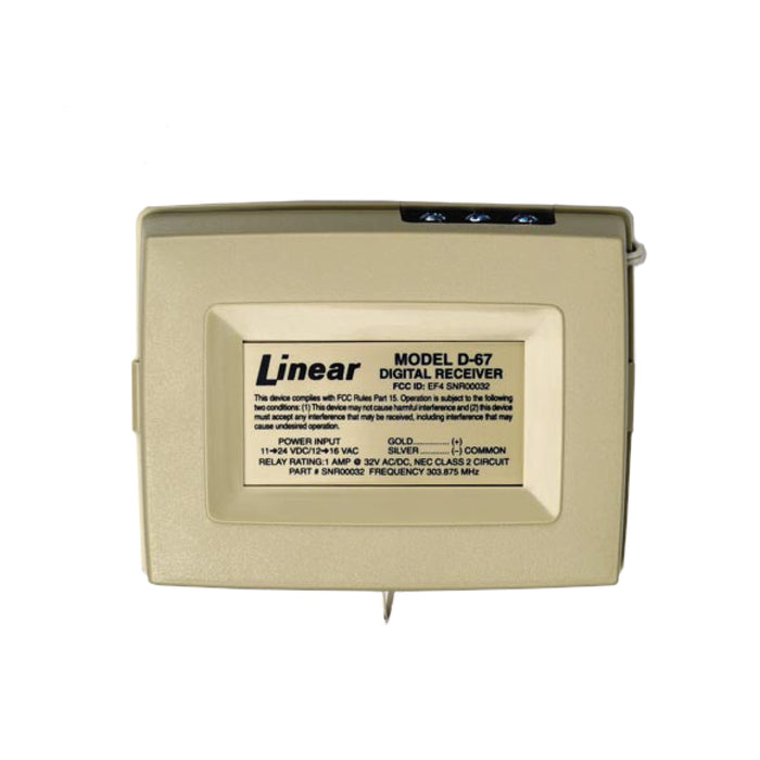Linear D-67: 1-Channel Receiver