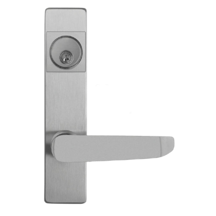 Detex 08BN Classroom Narrow Lever Trim for Value Series Exit Hardware (V40/V50)