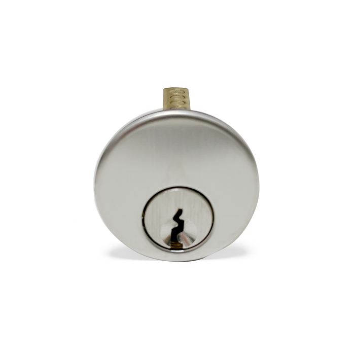 Lock Synergy 5 Pin RIM Cylinder with Collar, Back Plate, and 2 Keys
